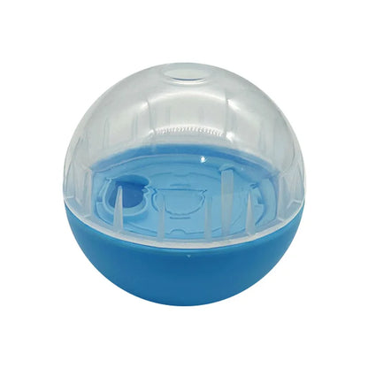 IQ Treat Ball Dog Treat Dispenser Toy Ball Interactive Dog Toy - 4" Dog Food Toy Stimulation, Slow Feeder