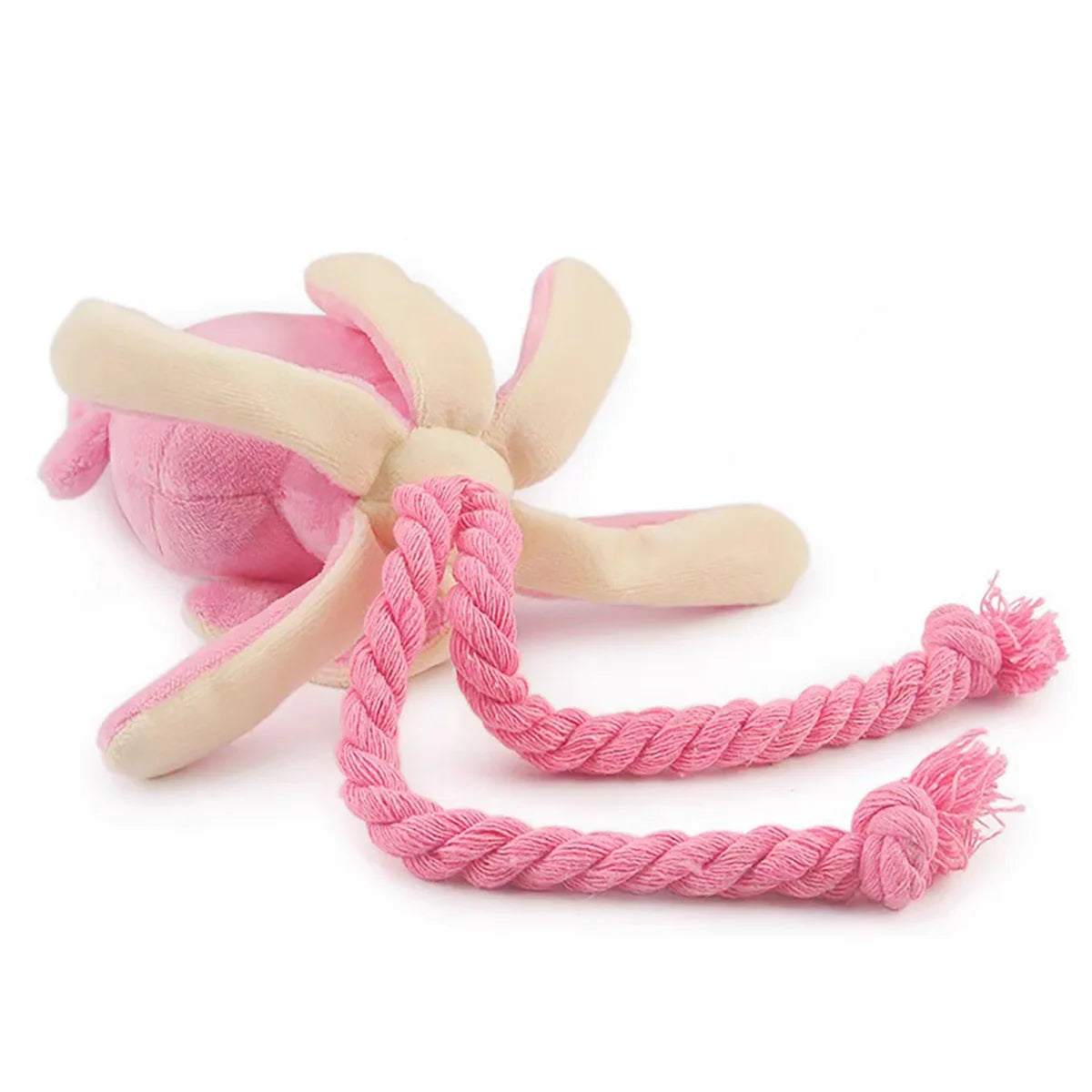 Supet Pet Octopus Plush Rope Toy Is Bite-Resistant, Fun and Interactive, Suitable for Indoor and Outdoor Use
