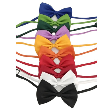 Stylish & Adjustable Pet Bowtie Collar: Make Your Dog or Cat Look Fabulous!