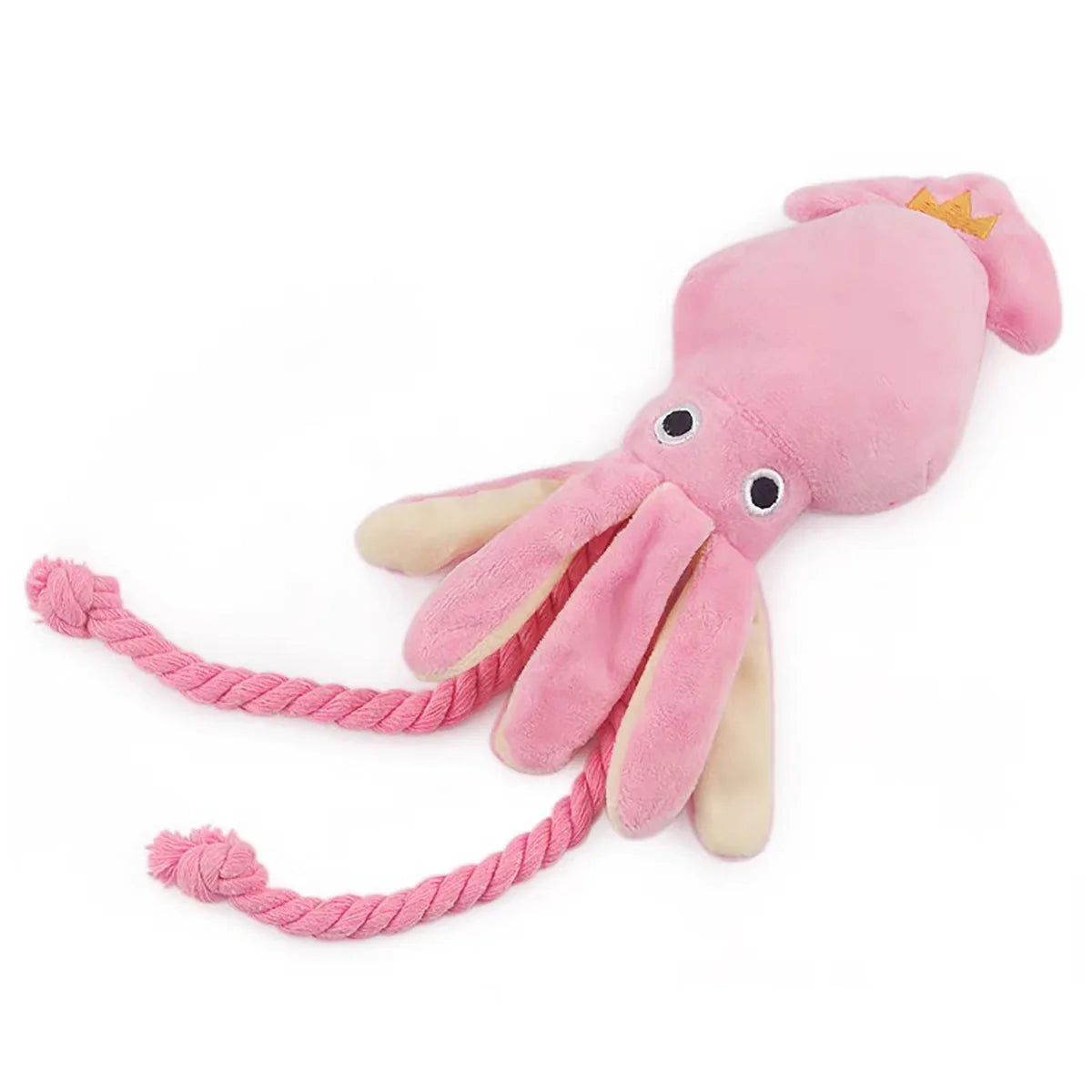Supet Pet Octopus Plush Rope Toy Is Bite-Resistant, Fun and Interactive, Suitable for Indoor and Outdoor Use