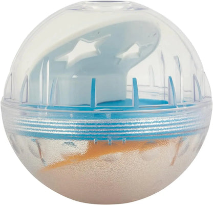 IQ Treat Ball Dog Treat Dispenser Toy Ball Interactive Dog Toy - 4" Dog Food Toy Stimulation, Slow Feeder